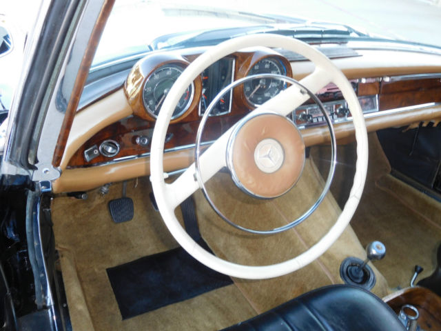 1963 Mercedes-Benz 200-Series 220se Coupe, Manual transmission. - photo 10