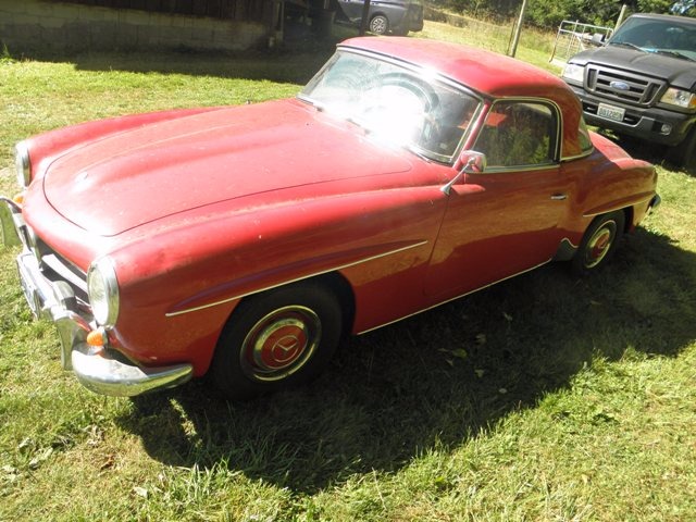 1963 Mercedes-Benz 190SL 0 Red 1963 Mercedes-Benz 190SL
