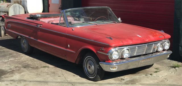 1963 Mercury Comet Convertible v8 4 speed 1963 Mercury Comet Convertible