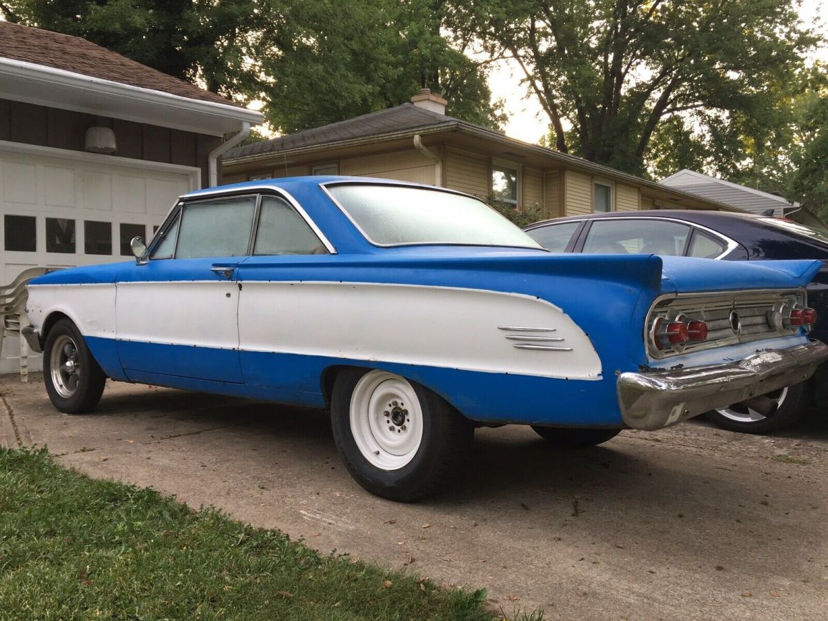 1963 Mercury Comet Hardtop Coupe Blue RWD Manual 1963 Mercury Comet Hardtop
