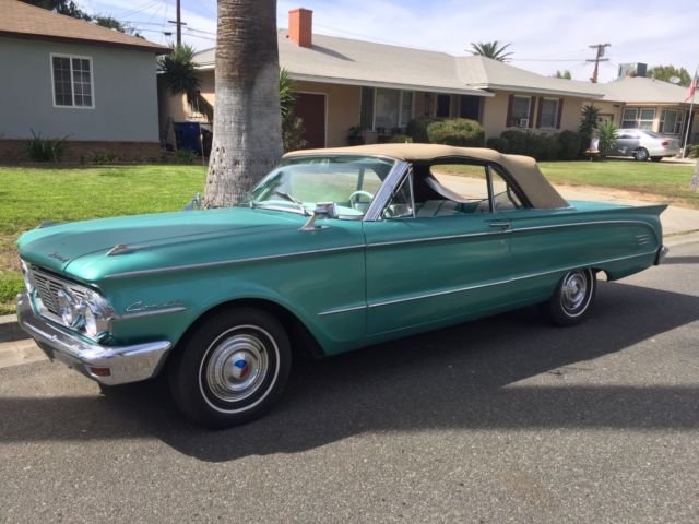 1963 Mercury Comet S22 Convertible V8 1963 Mercury Comet S22
