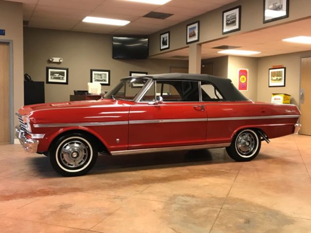 1963 NOVA SUPER SPORT CONVERTIBLE, JUST OUT OF 35 YEAR STORAGE. AWESOME SURVIVOR 1963 Chevrolet Nova Super Sport