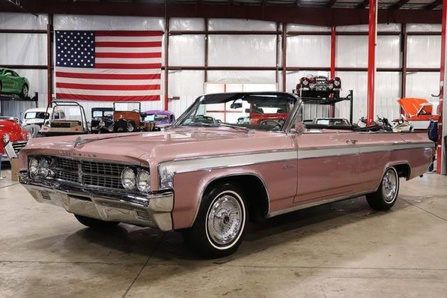 1963 Oldsmobile Starfire 78710 Miles Antique Rose Metallic Convertible V8 Autom 1963 Oldsmobile Starfire --