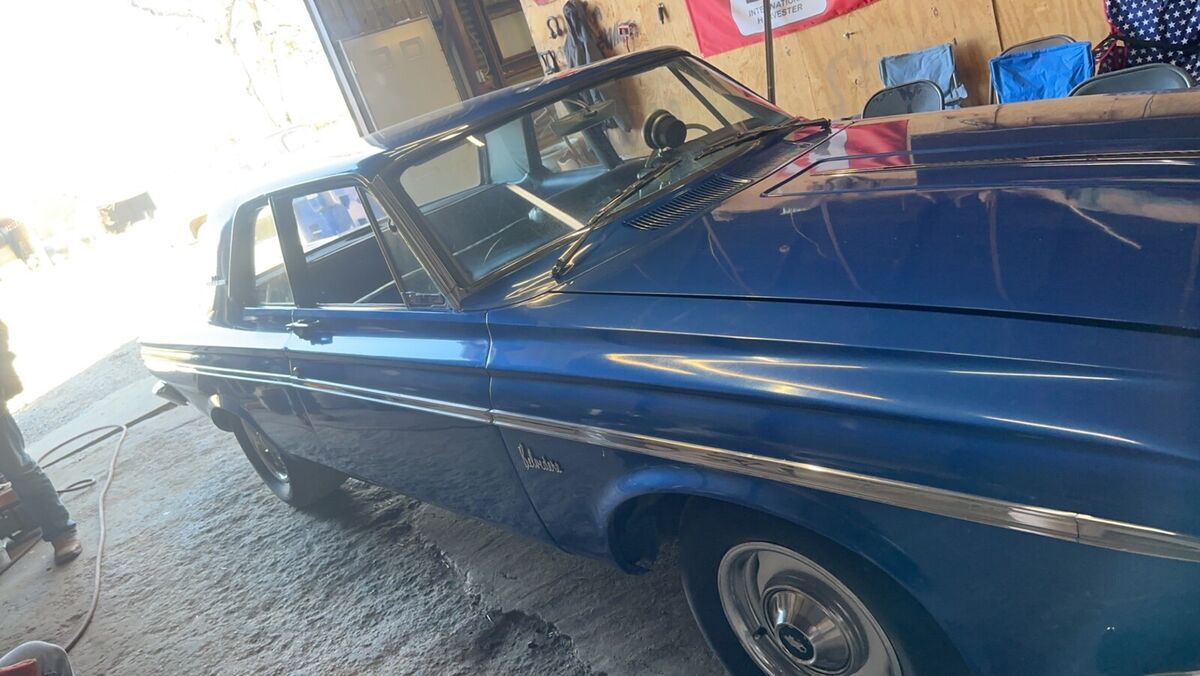 1963 Plymouth Belvedere Sportscar Blue RWD Automatic 1963 Plymouth Belvedere