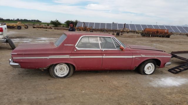 1963 Plymouth Fury 4 door hard top 1963 Plymouth Fury