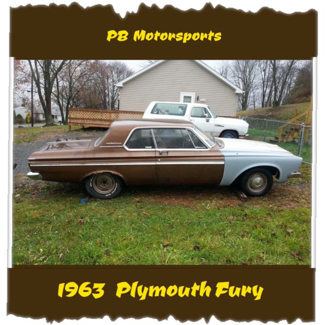 1963 Plymouth Fury FURY 2 DOOR HARDTOP 94,000 MILES - photo 6