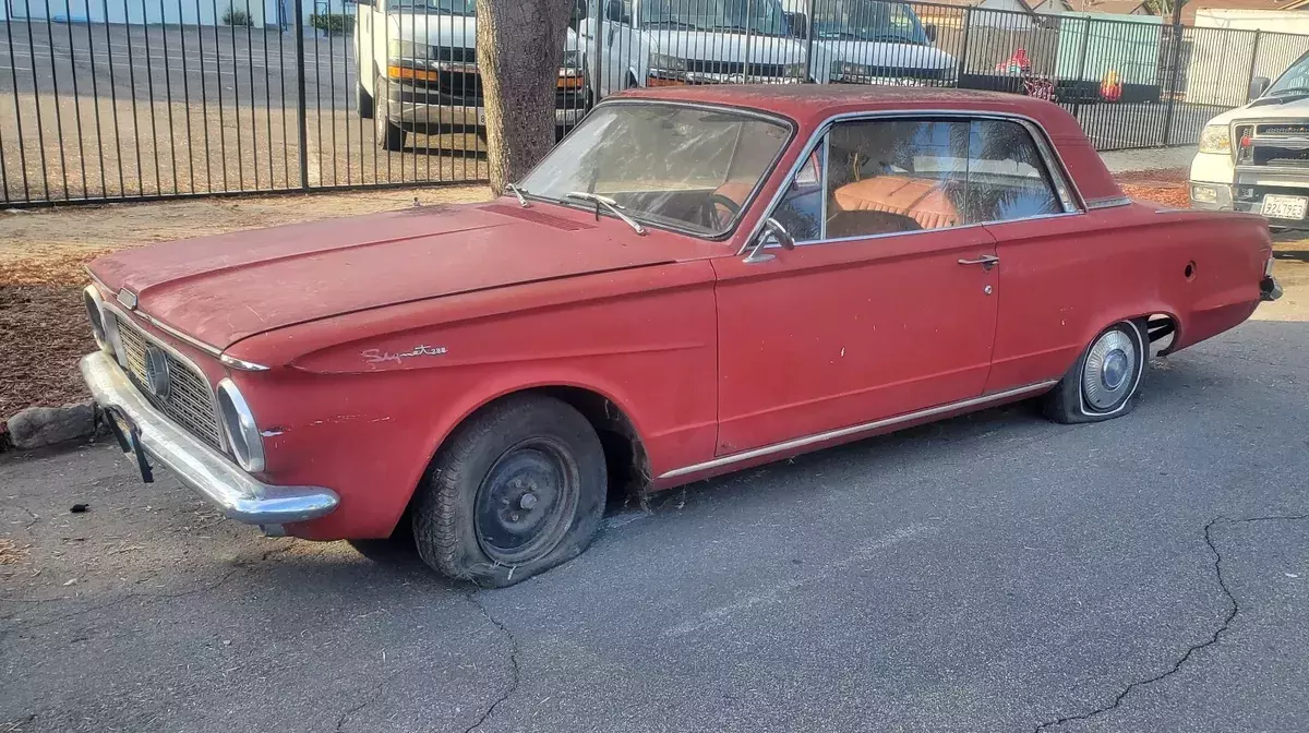 1963 Plymouth Valiant Sedan Red Signet 1963 Plymouth Valiant Signet