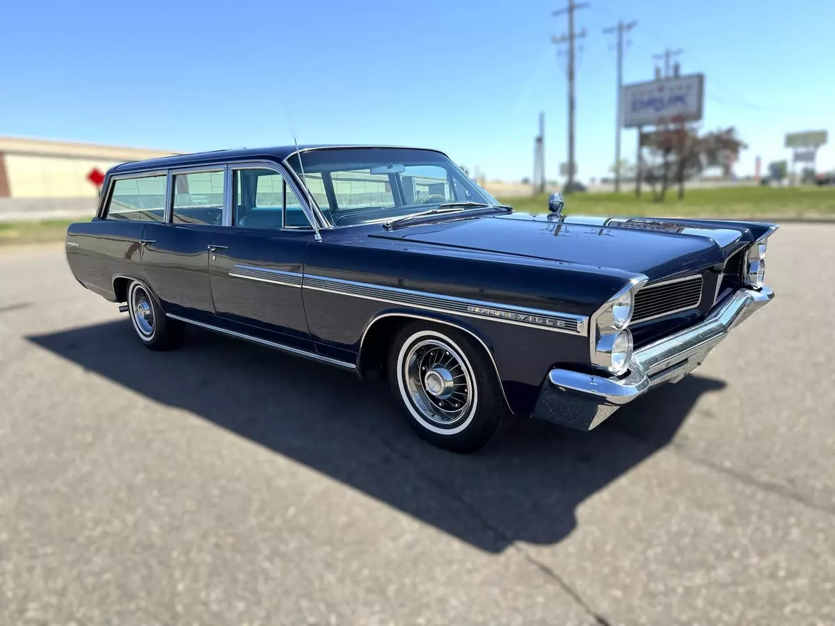 1963 Pontiac Bonneville Safari Wagon * Factory 4 Soeed 1963 Pontiac Bonneville Safari Station Wagon * 4 Speed