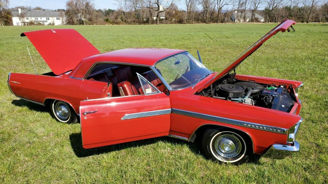 1963 Pontiac Bonneville Sports Coupe 389 4 bbl Hydra-Matic *true survivor!* 1963 Pontiac Bonneville