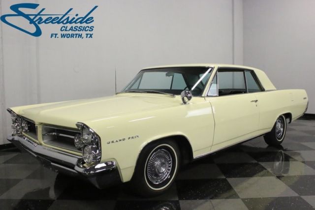 1963 Pontiac Grand Prix 38142 Miles Bamboo Cream Hardtop 389 V8 3 Speed Automat 1963 Pontiac Grand Prix --