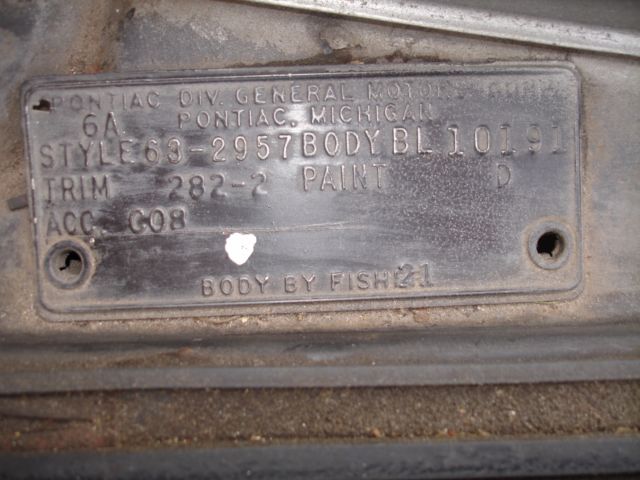 1963 Pontiac Grand Prix TWO DOOR - photo 11