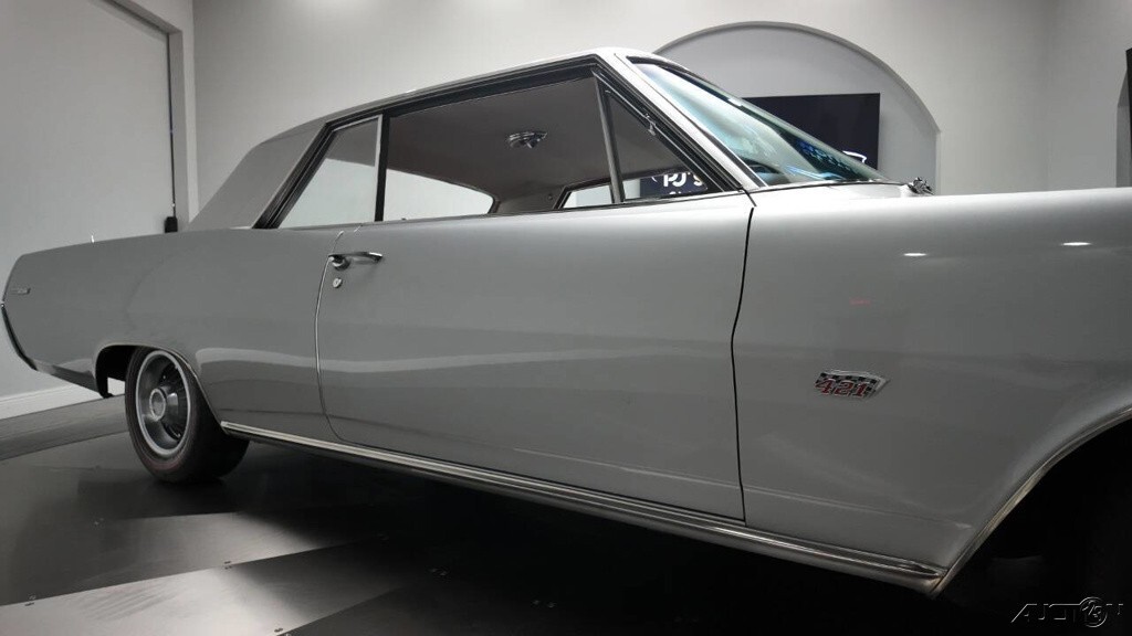 1963 Pontiac Grand Prix Rare 421 Tri Power, 8 Lug Wheels, Factory Silvermist Gra - photo 11
