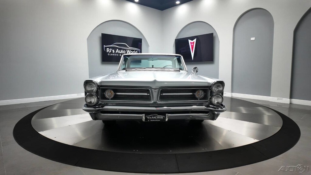 1963 Pontiac Grand Prix Rare 421 Tri Power, 8 Lug Wheels, Factory Silvermist Gra - photo 6