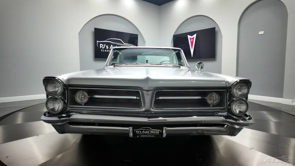 1963 Pontiac Grand Prix Rare 421 Tri Power, 8 Lug Wheels, Factory Silvermist Gra - photo 7