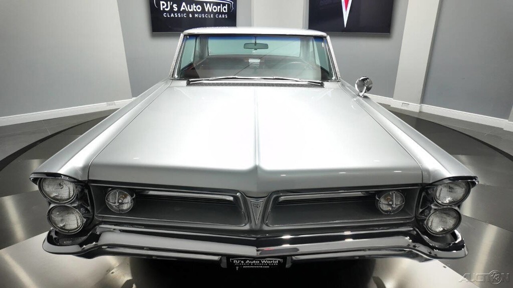 1963 Pontiac Grand Prix Rare 421 Tri Power, 8 Lug Wheels, Factory Silvermist Gra - photo 8