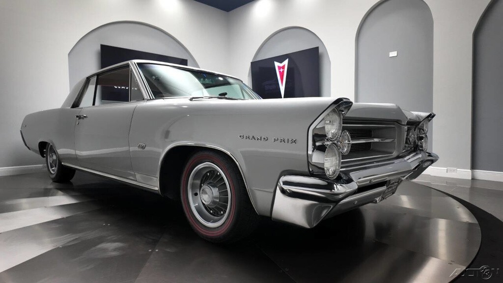1963 Pontiac Grand Prix Rare 421 Tri Power, 8 Lug Wheels, Factory Silvermist Gra - photo 9