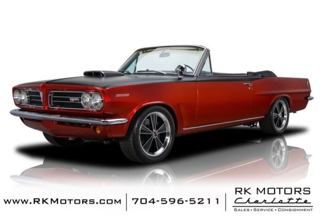 1963 Pontiac LeMans Tangerine Kandy Convertible 400 V8 3 Speed Automatic 1963 Pontiac Le Mans --