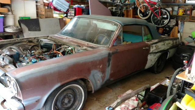 1963 Pontiac Tempest Convertible project with parts car 1963 Pontiac Tempest