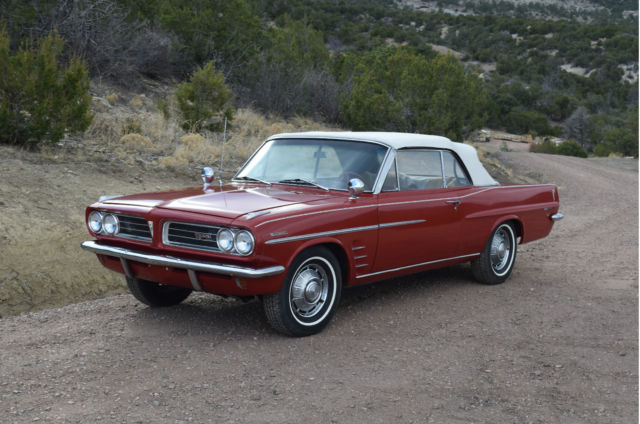 1963 Pontiac Tempest Lemans Convertible with Tempest 326/260 HP V8 Engine 1963 Pontiac Le Mans