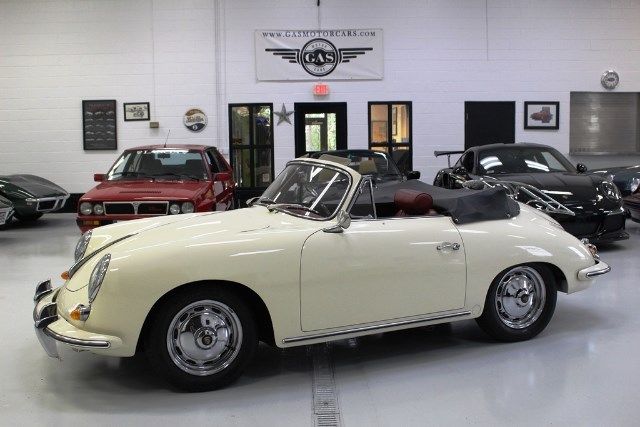 1963 Porsche 356B 65245 Miles White 1600 S Manual 1963 Porsche 356B