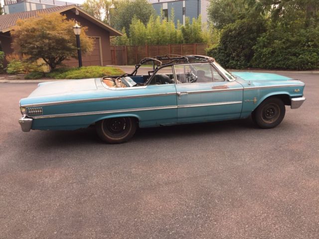 1963 Ford Galaxie XL Convertible Factory R-Code 427 Dual Quad 4speed - photo 6