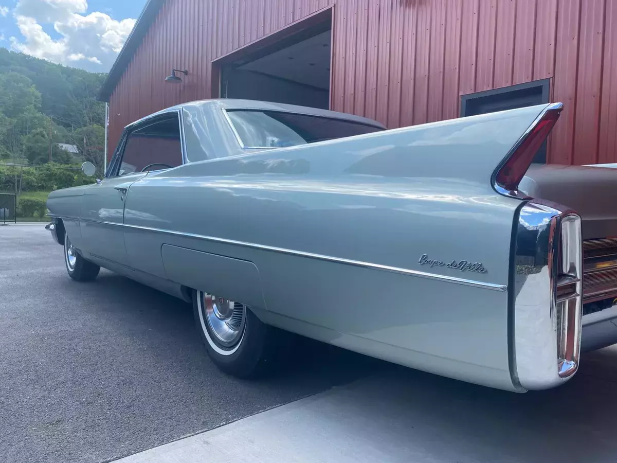 1963 Rare basildon green paint and interior  SHIPPING WORLD WIDE 1963 Cadillac DeVille