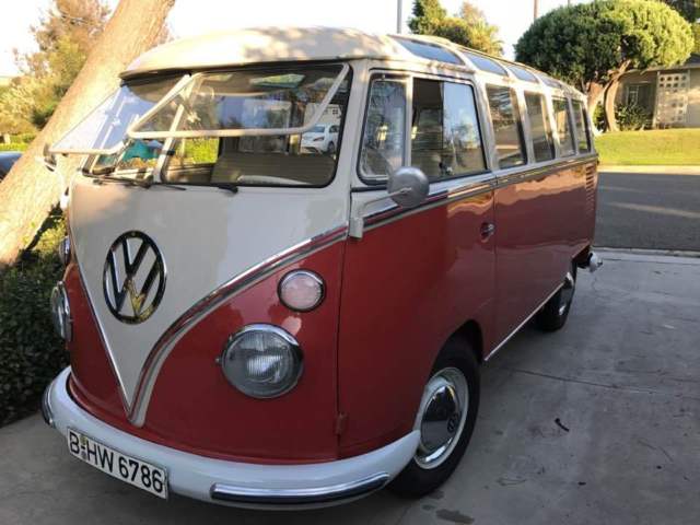 1963 REAL 23 window bus 1963 Volkswagen Bus/Vanagon Deluxe