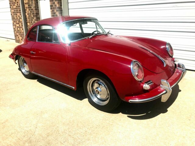 1963 Red 356B 1600 S coupe! 1963 Porsche 356 356B 1600 S Coupe