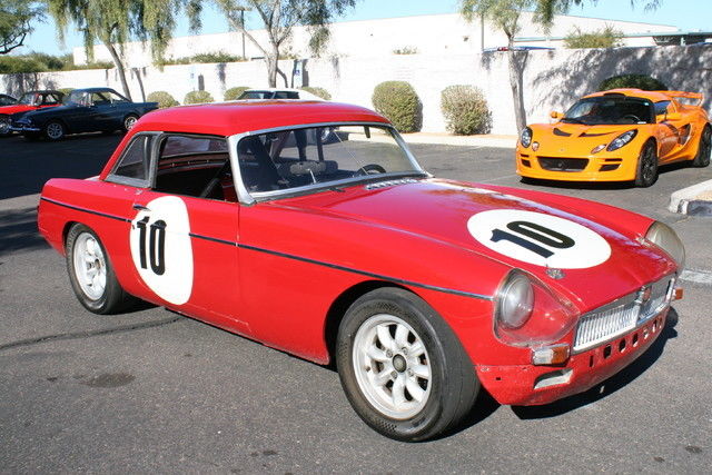1963 Red MGB Racecar Well Documented 1963 MG MGB MG B