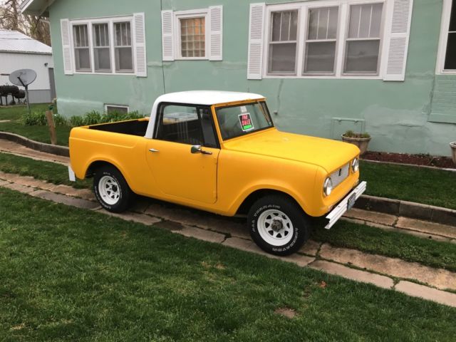 1963 Scout 1963 International Harvester Scout White