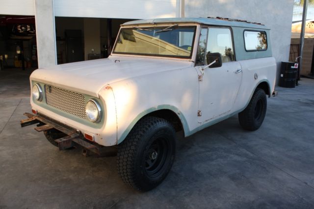 1963 Scout 80 4x4 Solid AZ truck same owner last 40 years 1963 International Harvester Scout