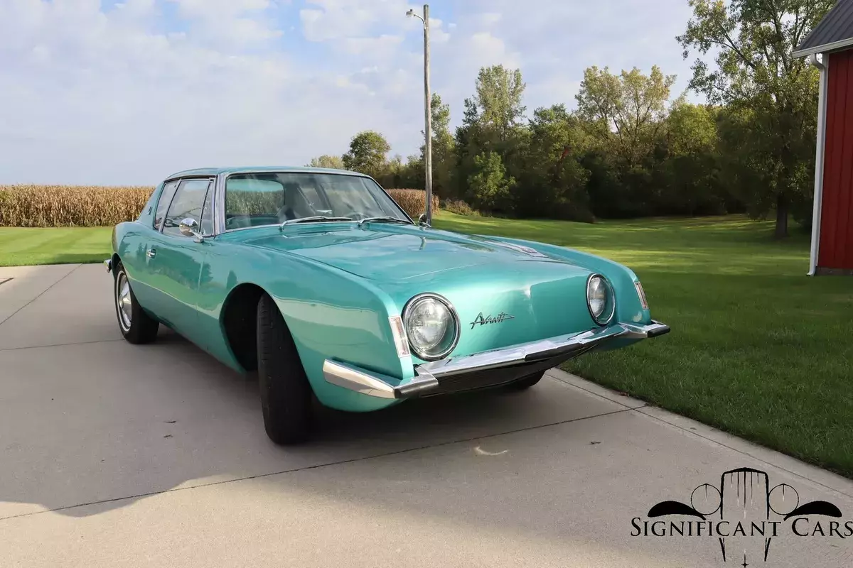 1963 Studebaker Avanti Stunning Turquoise Beauty, Factory AC Drive it Home! 1963 Studebaker Avanti