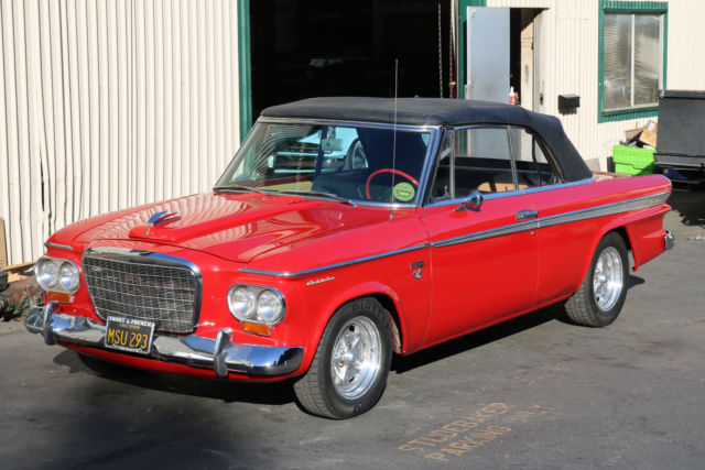 1963 Studebaker Daytona Convertible with Supercharger 1963 Studebaker Supercharged Daytona Convertible