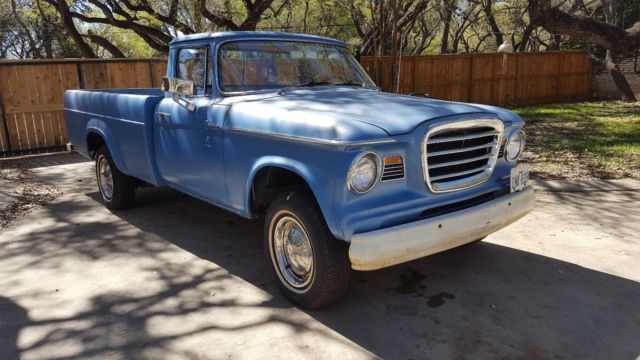 1963 Studebaker E7 pickup 41,000 original miles 1963 Studebaker E7 blue