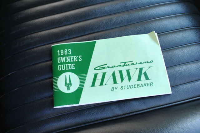 1963 Studebaker Gran Turismo Hawk Fully Restored! 289 V8 Auto A/C PS - photo 11
