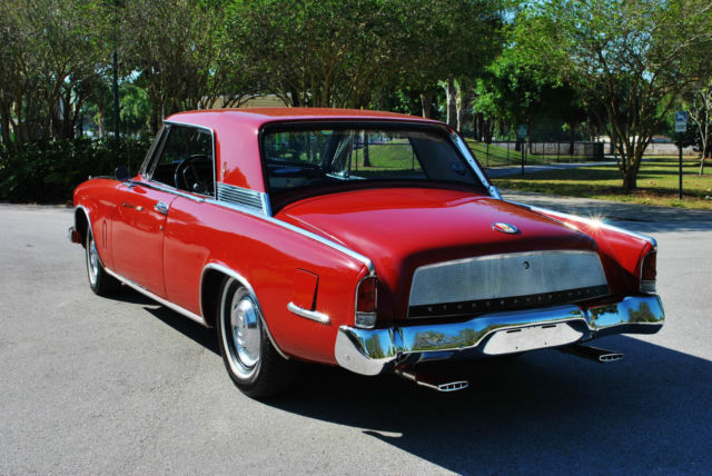 1963 Studebaker Gran Turismo Hawk Fully Restored! 289 V8 Auto A/C PS - photo 4