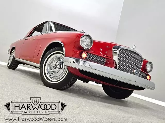 1963 Studebaker Gran Turismo Hawk 4207 Miles Red Coupe 289 cubic inch V8 1963 Studebaker Hawk