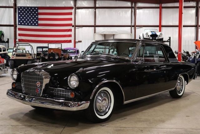 1963 Studebaker Gran Turismo Hawk 46828 Miles Black Coupe 289ci V8 Automatic 1963 Studebaker Gran Turismo Hawk