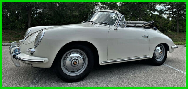 1963 (T6) 1600 S Cabriolet ~ Reutter bodied Cabriolet Used Manual RWD 1963 Porsche 356 (T6) 1600 S Cabriolet ~ Reutter bodied Cabriolet