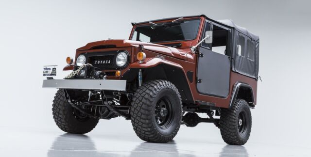 1963 Toyota FJ40 300 Miles Copperhead F2 Manual 1963 Toyota FJ Cruiser --