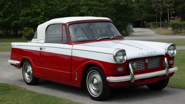 1963 Triumph HERALD 1200 CONVERTIBLE HERALD 1200 CONVERTIBLE - photo 4