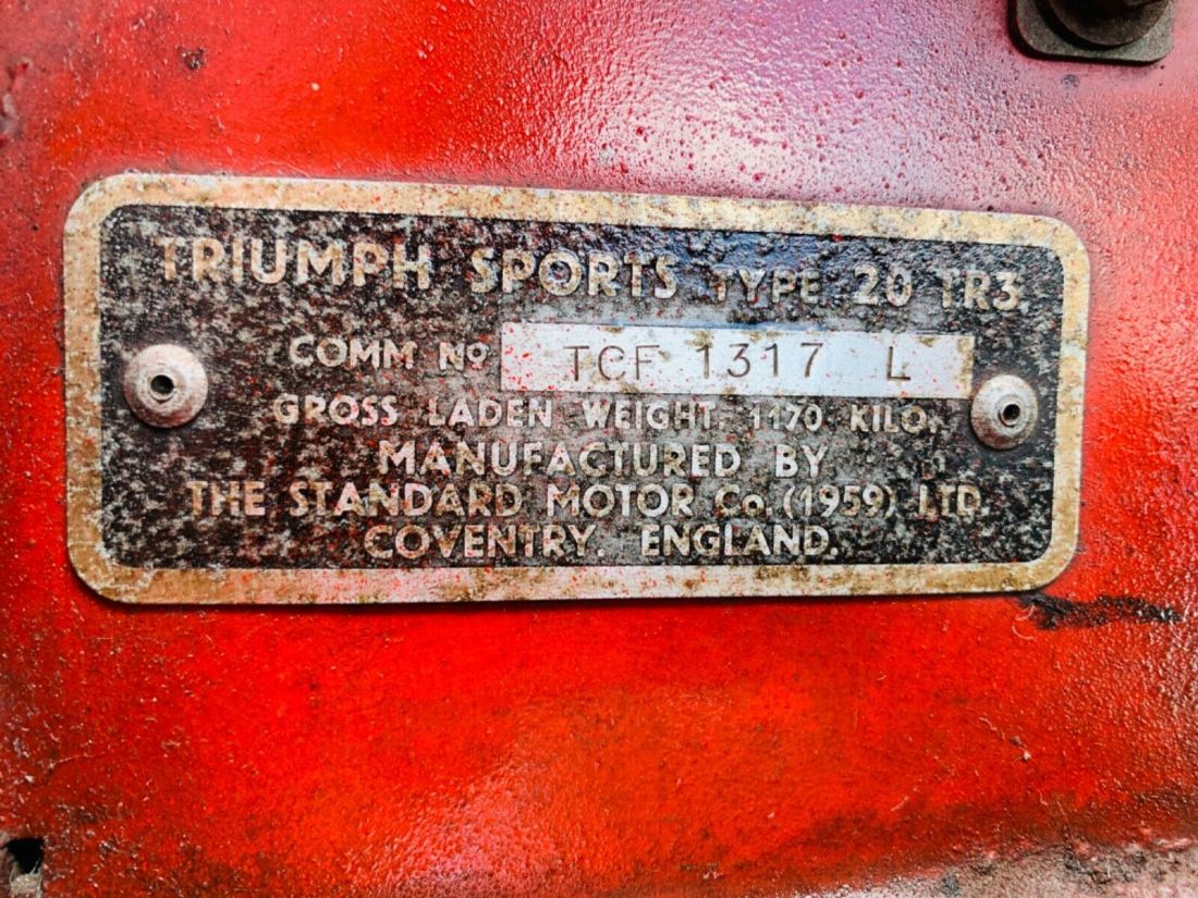 1963 Triumph TR3 - photo 12