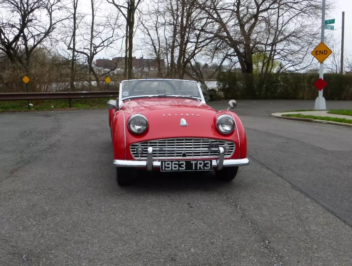 1963 Triumph TR3B Old Restoration Nicely Presentable 1963 Triumph TR3 TR3B
