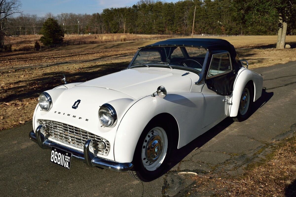 1963 triumph TR3B roadster 1963 Triumph TR3B