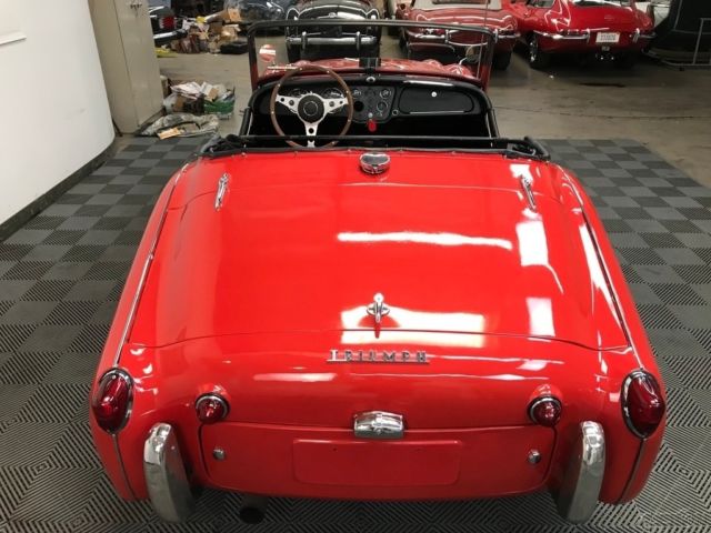 1963 Triumph TR3 4-SPEED. 60-SPOKE WIRES. WOOD/ALLOY STEERING WHEEL. - photo 7