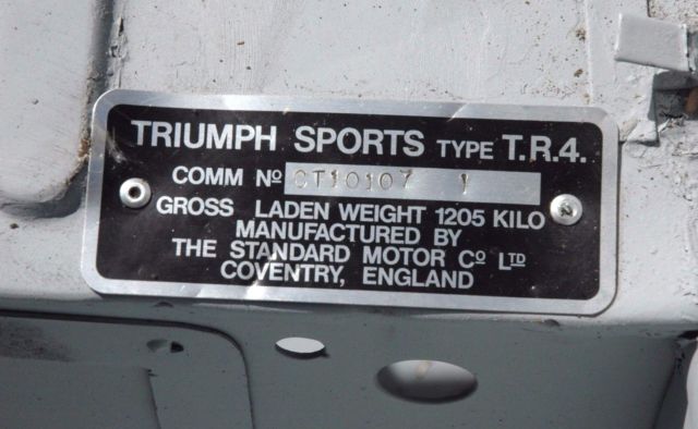 1963 Triumph TR4 - photo 7