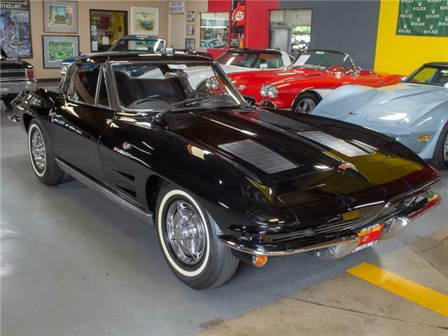 1963 Tuxedo Black Fuel Injected Corvette Split Window Coupe 1963 Chevrolet Corvette Coupe