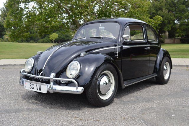 1963 Volkswagen Beetle Black Manual 79481 Miles 1963 Volkswagen Beetle-New --