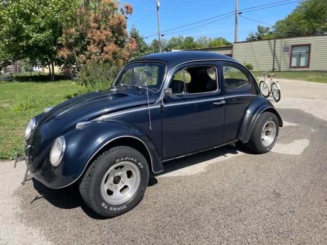 1963 Volkswagen Beetle Coupe Blue RWD Manual 1964 Porsche 356c 1600cc engine 1963 Volkswagen Beetle 1964 Porsche 356c 1600cc engine