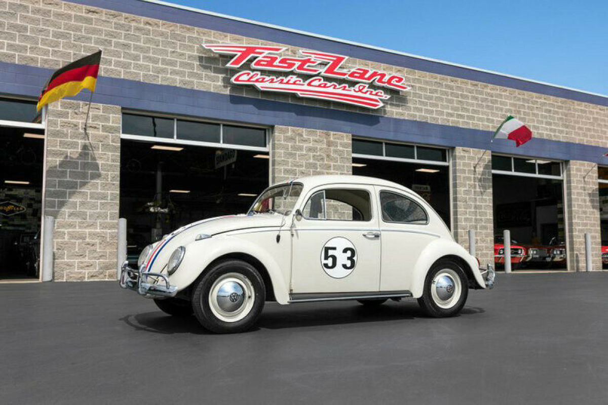1963 Volkswagen Beetle Herbie The Love Bug Over $10,000 In Recent Service 1963 Volkswagen Beetle - Classic Herbie